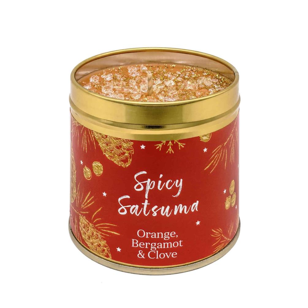 Best Kept Secrets Spicy Satsuma Elegance Tin Candle £8.99